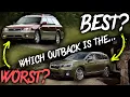 Buying A Used Subaru Outback Or Legacy Here s The Good And Bad Over The Last 20 Years
