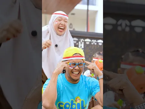 Challenge Tebak Warna Balon Keysha, Sheena, Cobil & Om Babang