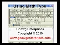 Mathtype Tutorial Formatting Equations and Reactions in MS Word How to Download Completely