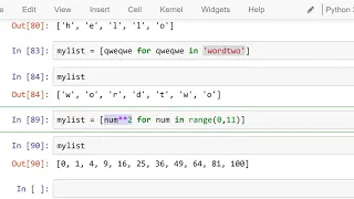 List comprehension in python Lecture-17 python tutorial pythonmade