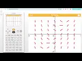 How do I load and run a slope field python script on the NumWorks calculator