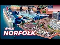 Norfolk An Underrated City - River Trail Walk Virginia 4K