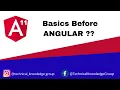 Basic before Angular - Angular 11 tutorial