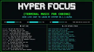 Cyberpunk Debugging Deep Work Music Late Night Code Flow