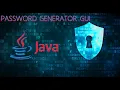 Java Swing Tutorial Password Generator GUI