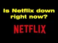 Is Netflix down right now http error 503