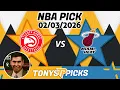 Atlanta Hawks vs Miami Heat Pick 26 NBA Pick Prediction