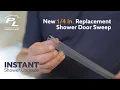 New Prime-Line Shower Door Sweep