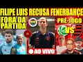 Download Lagu FILIPE LUIS RECUSA FENERBAHÇE, JORGINHO E VARELA FORA DA PARTIDA, PRÉ JOGO: FLAMENGO X JUVENTUDE