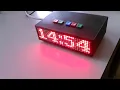 Raspberry PI with max7219 and buttons