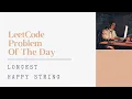 LeetCode problem of the day 1405 Longest Happy String