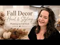 Fall Home Decor Haul Classic Timeless Soft Fall Aesthetic