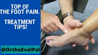 Download Top of the foot pain. Treatment tips! MP3