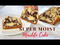 Download Lagu How to make Super Moist Vanilla \u0026 Chocolate Marble Cake