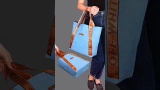 How to Upcycle Old Denim into a DIY Tote Bag | Miarti - Sewing Tips
