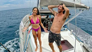 BOAT LIFE: RACING to beat the MONSOON! | Sailing Indonesia to Thailand… Ep 340