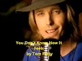 You Don't Know How It Feels, Tom Petty (Lyrics on screen)