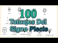 100 Tatuajes del signo Piscis 100 Pisces Tattoo Designs