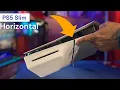 PS5 Slim How to correctly position the base to place it horizontally