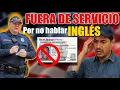 Camionero FUERA DE SERVICIO por No Hablar INGLES Primer IMPACTANTE