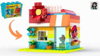 FLOWER SHOP Lego classic 11038 ideas How to build