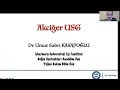 Lagu Ders 7 : Akciğer Ultrasonu  ( Dr. Umut Sabri Kasapoğlu )
