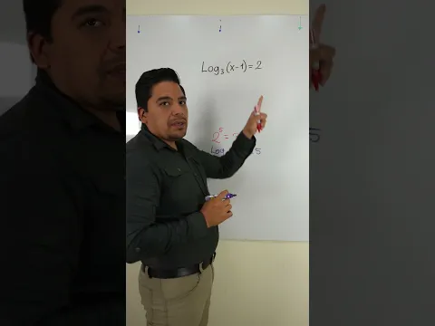 ✅👉Ecuacion logaritmica