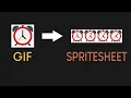 Convert GIF to Sprite Sheet using Python and learn the Pillow module