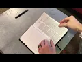 ESV Personal Size Large Print Bible in Genuine Leather