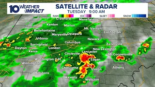 Tracking storms and showers in central Ohio Live weather updates radar