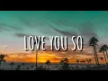 Natalie - Love You So (Lyrics) 🎵