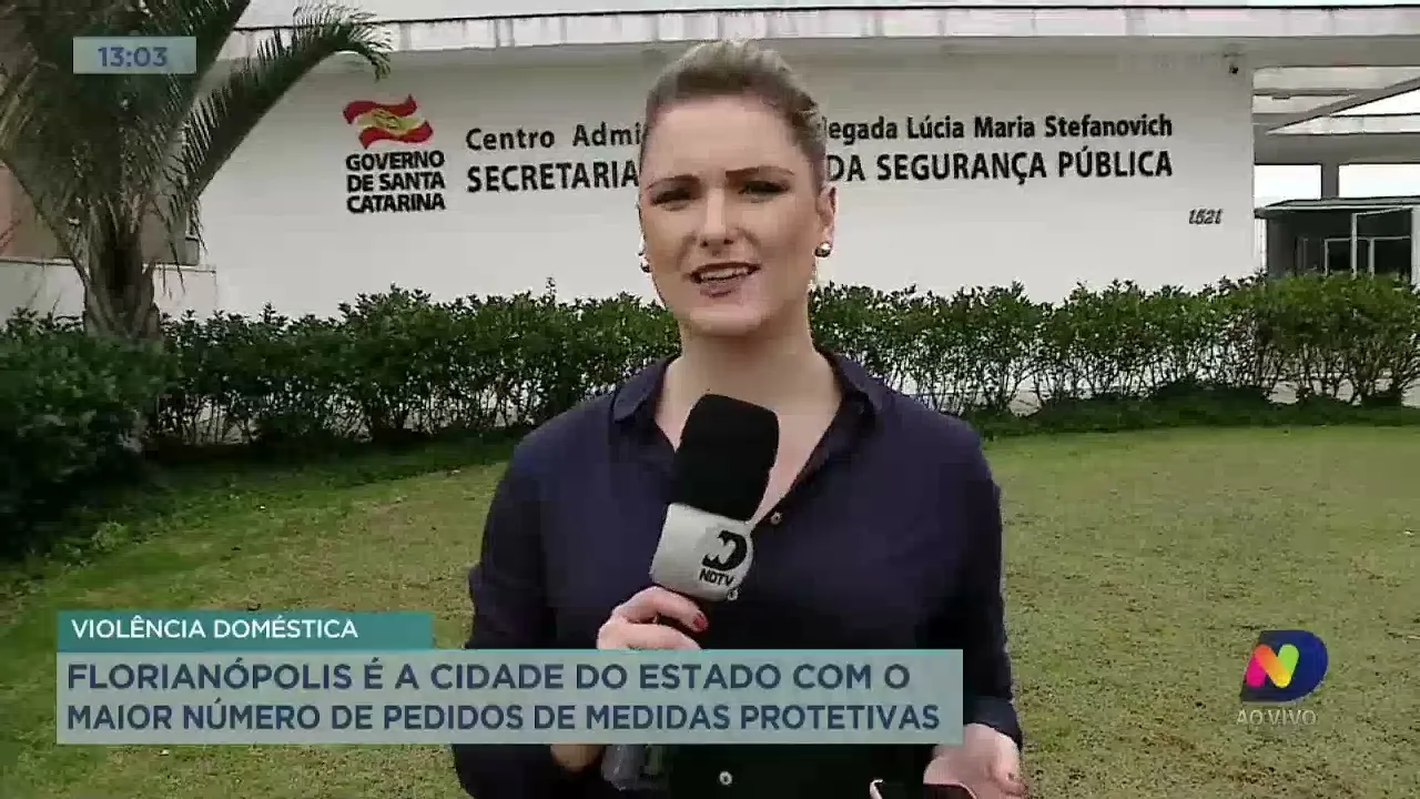 Florianópolis é a cidade do estado com o maior número de pedidos de medidas protetivas