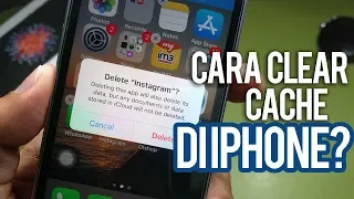 Download CARA BERSIHKAN SAMPAH CACHE DATA APLIKASI DI IPHONE MP3