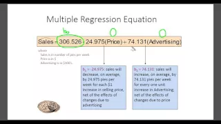Multiple Regression Introduction part 2 of 4