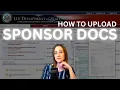 I-864 HOW TO UPLOAD TO CEAC Affidavit of Support Consular Process NVC