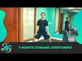 Follow Along 5-Minute Beginner Dynamic Stretching Routine Quick Simple