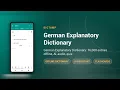 German Explanatory Dictionary