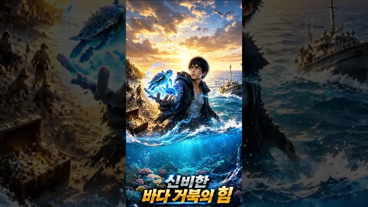 SHORTS 신비한 바다 거북, 숨겨진 고대의 힘으로 최강자로 각성하다