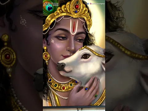 Happy Krishna Janmashtmi ❤️🦚Digital Painting #krishna #janmashtami #digital #art