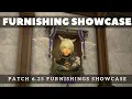 FFXIV - Patch 6 25 Furnishings Item Showcase New Furnishings from Crafting Log and More