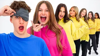 Finding My BESTFRIEND Blindfolded