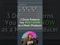 Download Lagu 3 Drum Patterns You MUST KNOW as a Music Producer