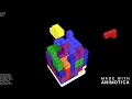 Tetris 3D GamePlay x10 Python Pygame
