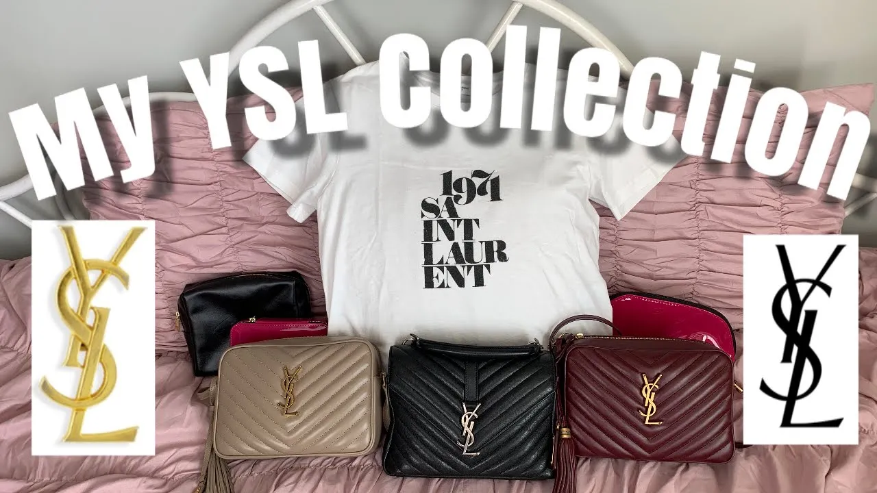My Saint Laurent Collection - YSL College Matelasse, Lou Camera Bag, RTW