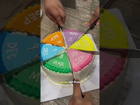 الشمعة بتحدد مين يدفع تمن الكيكة 😂