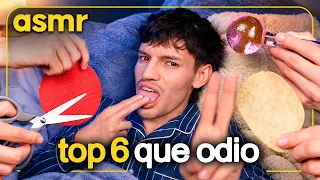ASMR 😳 HAGO LOS SONIDOS QUE MÁS ODIO para DORMIR: Spit Painting, Eating Sounds