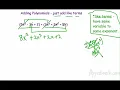 Traditional Algebra 1 Adding Polynomials 10 1 Flippedmath