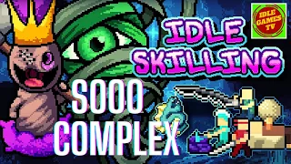 SOOOO COMPLEX Game Idle Skilling - Afterlife beginner tips and tricks guide review gameplay