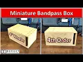 Download Lagu I Built A Miniature 4th Order Bandpass For A 4 Inch Woofer -  Music Demo