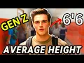 Gen Z Average Height Is Over 6 0